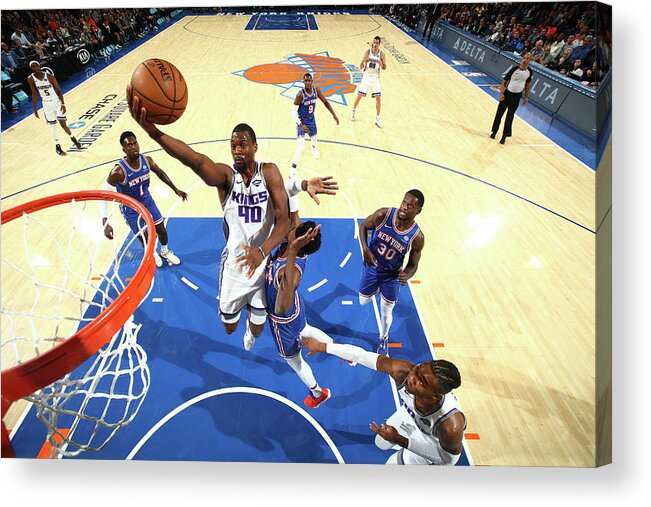 Harrison Barnes Acrylic Print featuring the photograph Harrison Barnes by Nathaniel S. Butler