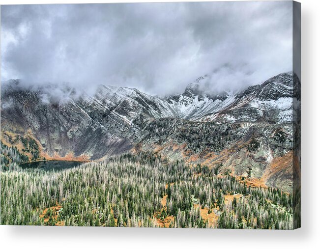 Colorado Acrylic Print featuring the photograph Hermit Lake by JC Findley