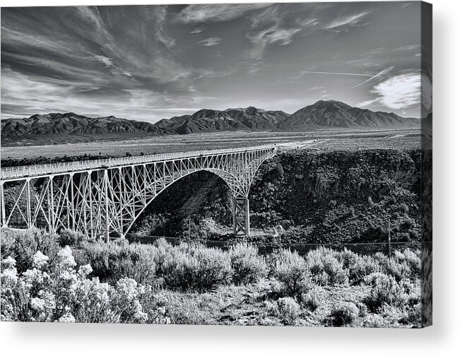 High Quality Acrylic Print featuring the photograph High Bridge by Segura Shaw Photography