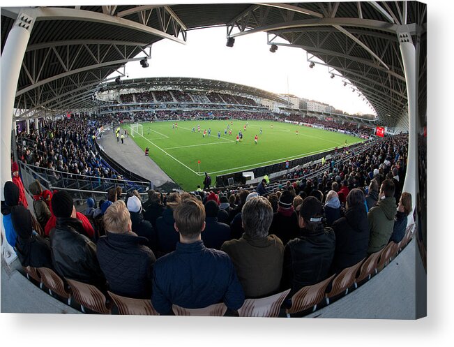 Finland Acrylic Print featuring the photograph HJK Helsinki v HIFK Helsinki - Finnish First Division by Getty Images