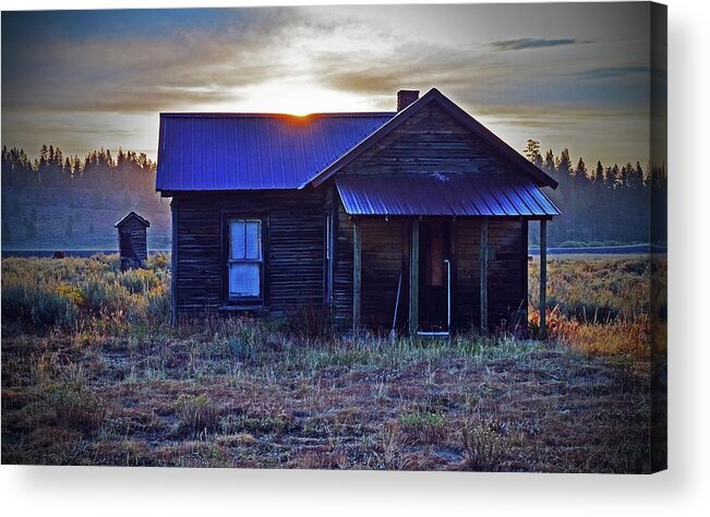  Acrylic Print featuring the digital art Home Sweet Home by Fred Loring