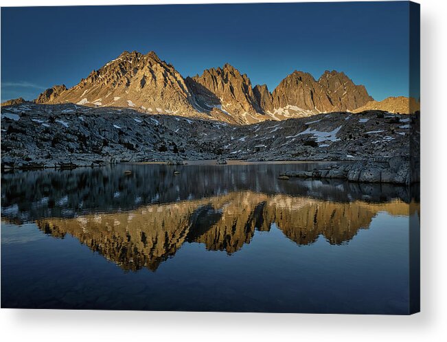 Eastern Sierra Acrylic Print featuring the photograph Imperfect Reflection by Romeo Victor