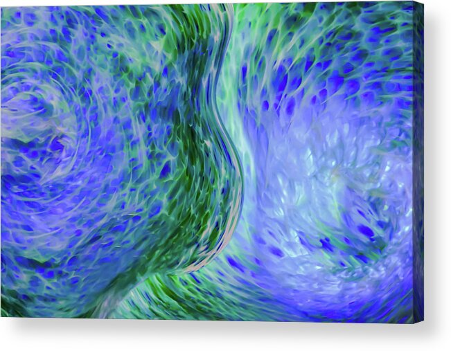 Abstract Photography Acrylic Print featuring the photograph Infinity Abstract by Terry Walsh