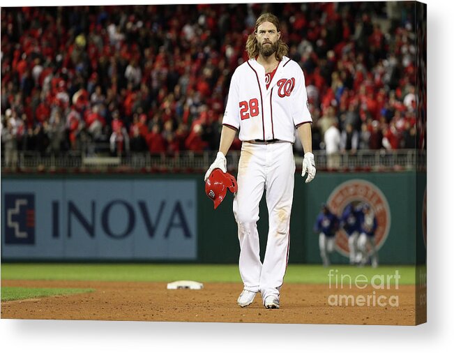 People Acrylic Print featuring the photograph Jayson Werth by Patrick Smith