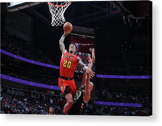 John Collins Acrylic Print featuring the photograph John Collins by Jasear Thompson