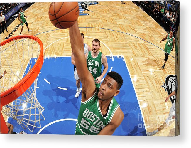 Jordan Mickey Acrylic Print featuring the photograph Jordan Mickey by Fernando Medina