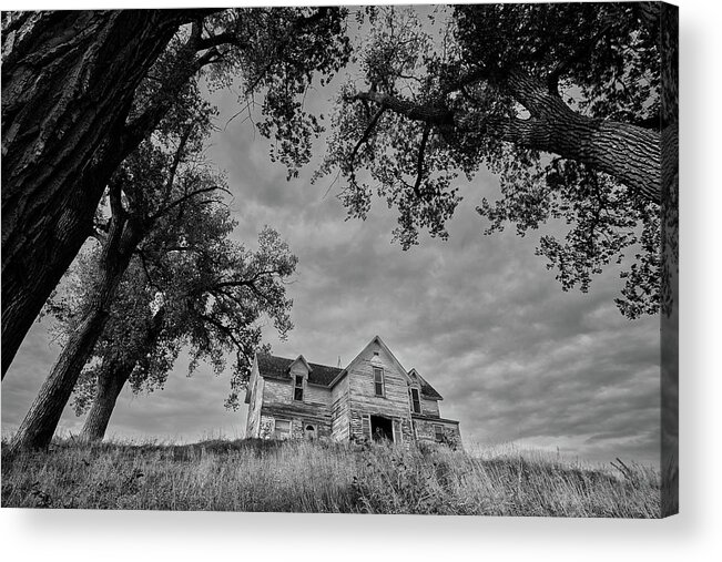 Haunted House Acrylic Print featuring the photograph June 2022 Haunted House 2 by Alain Zarinelli