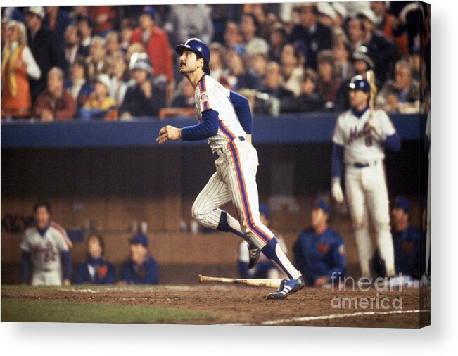 1980-1989 Acrylic Print featuring the photograph Keith Hernandez by T.g. Higgins