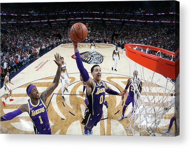 Kyle Kuzma Acrylic Print featuring the photograph Kyle Kuzma by Layne Murdoch Jr.