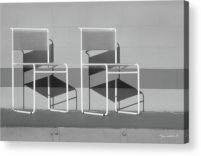 Insight Acrylic Print featuring the photograph L'Absence by Marc Nader