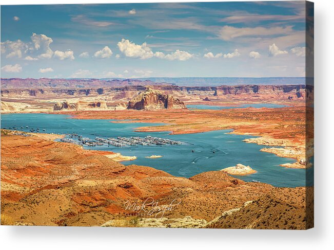 Landscape Acrylic Print featuring the photograph Lake Powell by Mark Joseph