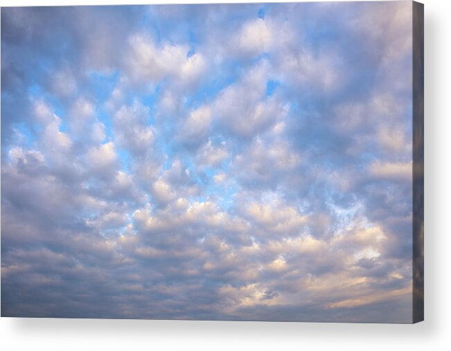 Lake Acrylic Print featuring the photograph Lake Sinclair Skies by Ed Williams