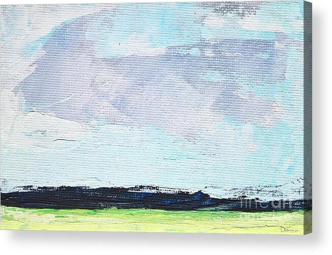 Landscape Acrylic Print featuring the painting Landscape by Lisa Dionne