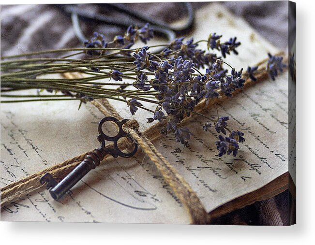 Lavender Acrylic Print featuring the photograph Lavender by Cindi Ressler