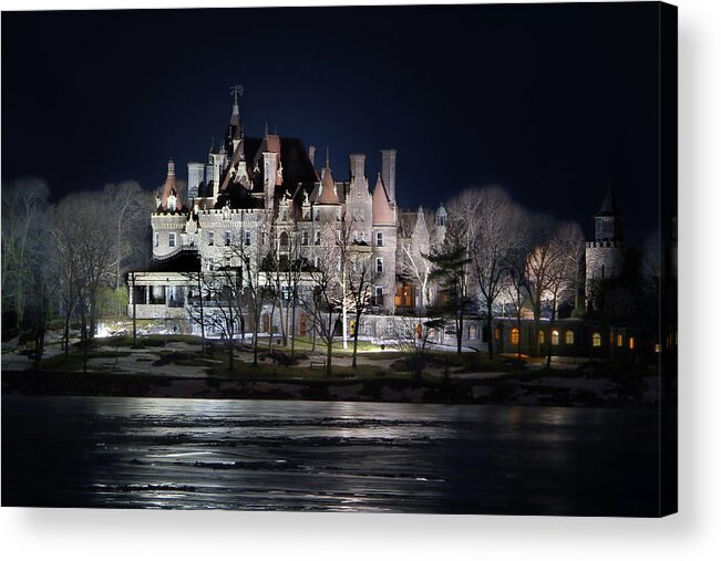 Boldt Castle Acrylic Print featuring the photograph Let the Light On by Lori Deiter