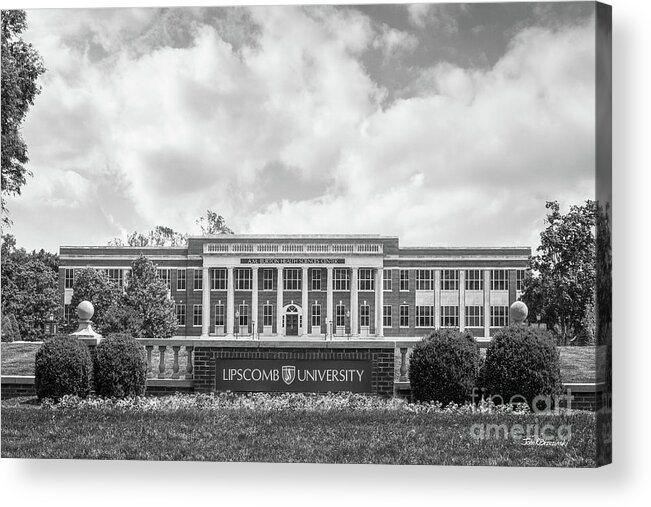 Lipscomb Acrylic Print featuring the photograph Lipscomb University Burton Health Sciences Center by University Icons