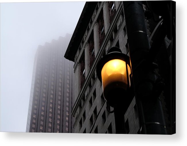 Urban City Acrylic Print featuring the photograph Little Warmpth by Kreddible Trout