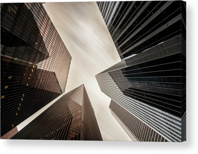 Houston Acrylic Print featuring the photograph Look Up by Jose Luis Vilchez