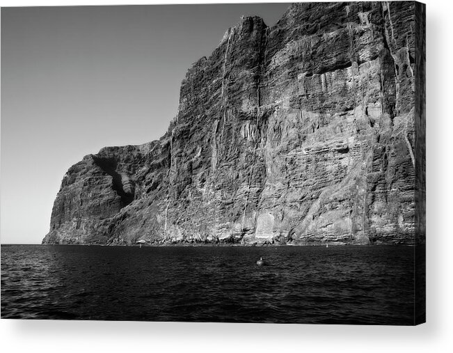 Los Acrylic Print featuring the photograph Los Gigantes Cliffs In Tenerife by Artur Bogacki