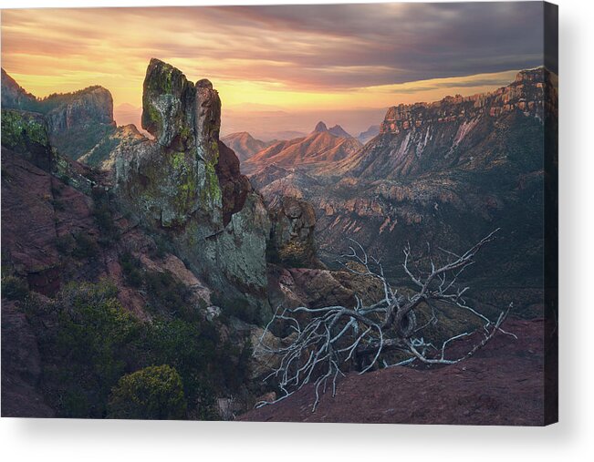 Chisos Mountains Acrylic Print featuring the photograph Lost Light by Slow Fuse Photography