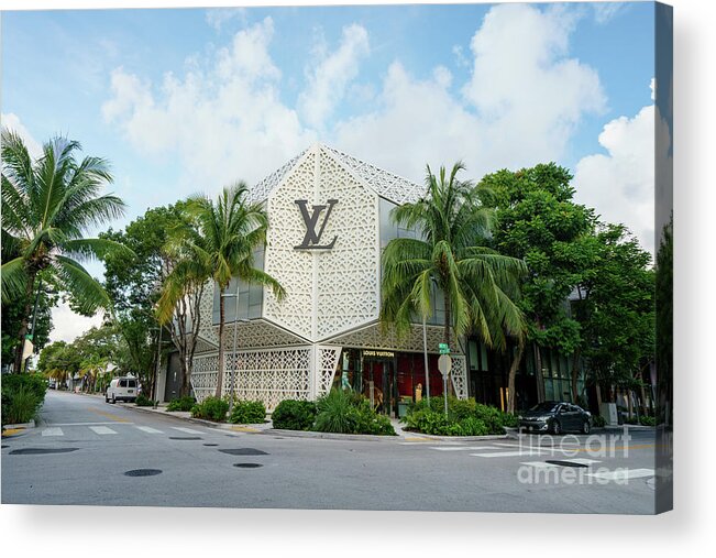 LV Louis Vuitton Design District Miami Acrylic Print by Felix Mizioznikov -  Pixels