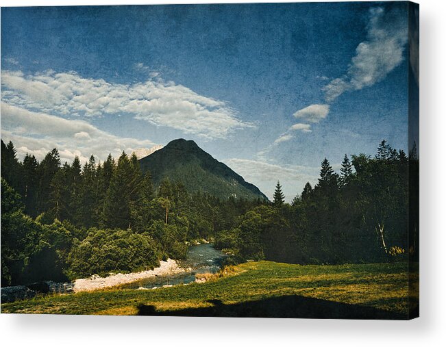 Landscape Acrylic Print featuring the photograph Magic Slovenia by Yasmina Baggili