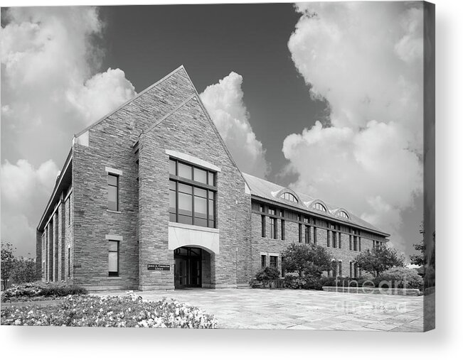 Marist College Acrylic Print featuring the photograph Marist College Cannavino Library by University Icons