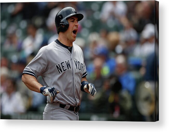 Second Inning Acrylic Print featuring the photograph Mark Teixeira by Otto Greule Jr