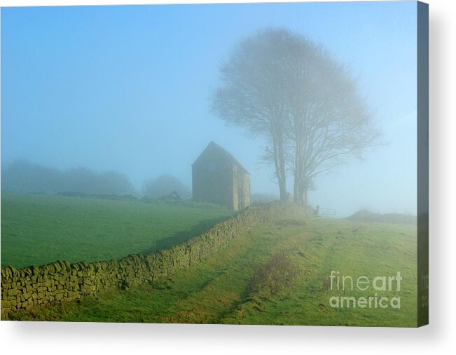 Mist Acrylic Print featuring the photograph Matlock Mist by David Birchall