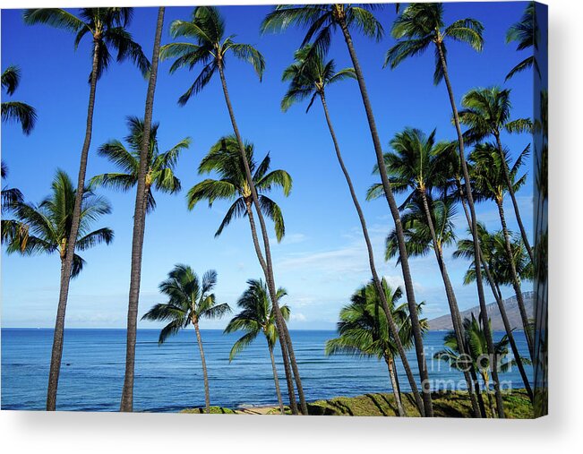 Hawaii Acrylic Print featuring the photograph Maui Paradise by Wilko van de Kamp Fine Photo Art