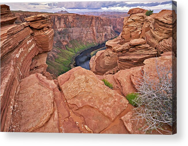 Colorado River Acrylic Print featuring the photograph May 2018 Horseshoe Bend by Alain Zarinelli
