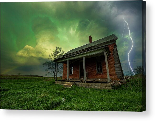 South Dakota Acrylic Print featuring the photograph Monsters are Real by Aaron J Groen