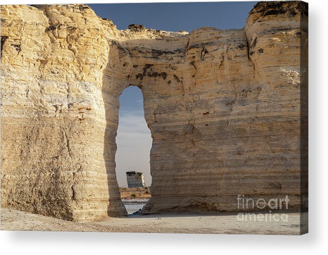 Monument Rocks Acrylic Print featuring the photograph Monument Rocks by Jim West
