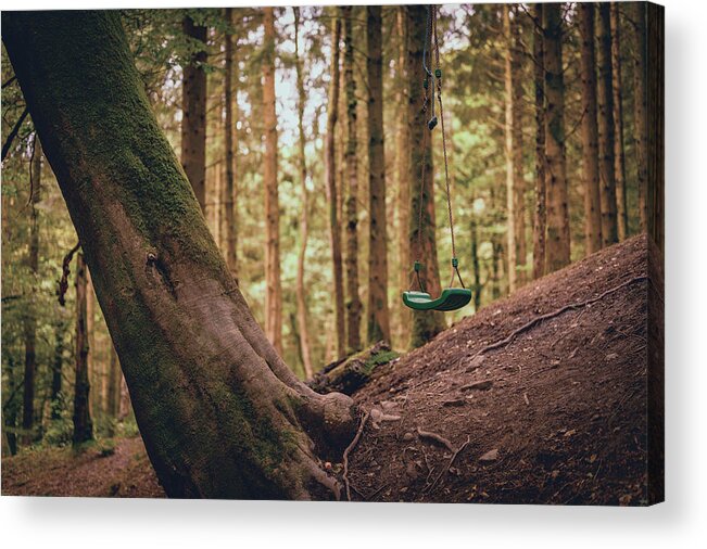 Forest Acrylic Print featuring the photograph Mood swings by Gavin Lewis
