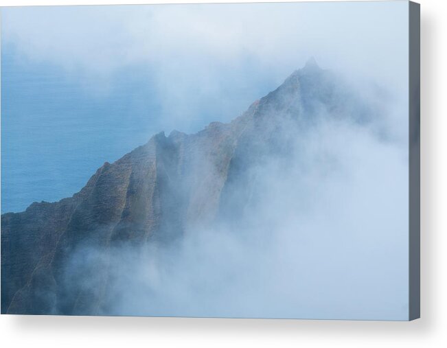 Island Acrylic Print featuring the photograph Mountains in Paradise by Shelby Erickson