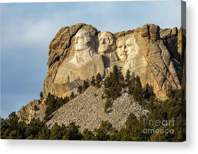 Mt Rushmore Acrylic Print featuring the photograph Mt Rushmore by Jim West