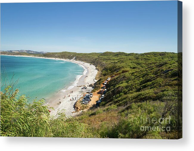 Mutton Bird Beach Acrylic Print featuring the photograph Mutton Bird Beach, Elleker, Western Australia by Elaine Teague