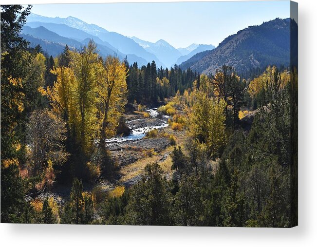 Western Art Acrylic Print featuring the photograph Nearly to Camp by Alden White Ballard