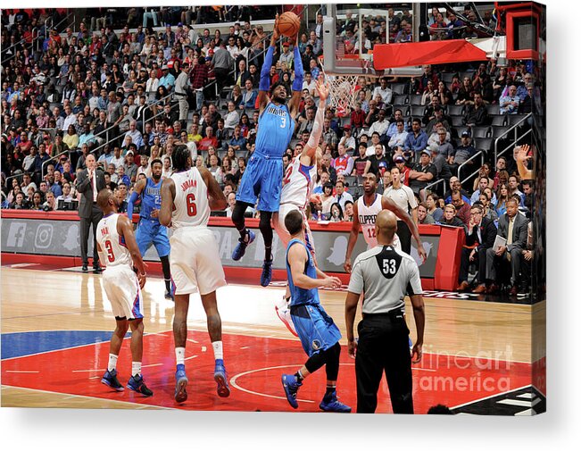 Nba Pro Basketball Acrylic Print featuring the photograph Nerlens Noel by Andrew D. Bernstein
