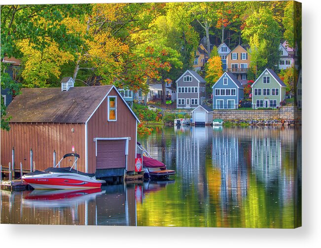 Lake Winnipesaukee Acrylic Print featuring the photograph New Hampshire Alton Bay Lake Winnipesaukee by Juergen Roth