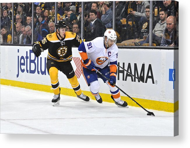 National Hockey League Acrylic Print featuring the photograph NHL: DEC 20 Islanders at Bruins by Icon Sportswire