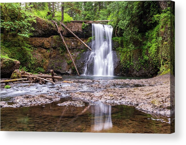 Falls Acrylic Print featuring the photograph North Falls by Stephen Sloan