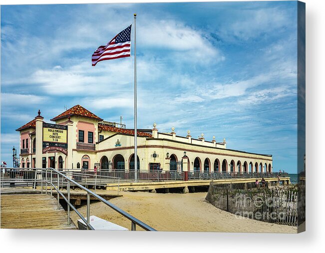 New Jersey Acrylic Print featuring the photograph Ocean City NJ Music Pier by Nick Zelinsky Jr