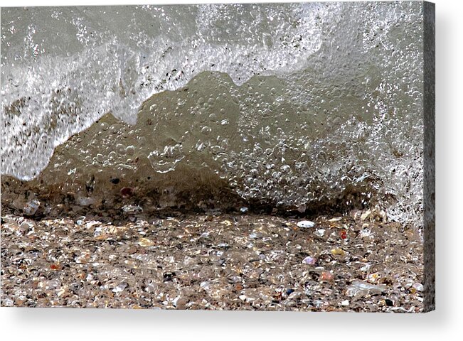 Ocean Acrylic Print featuring the photograph Ocean Surf by Dart Humeston