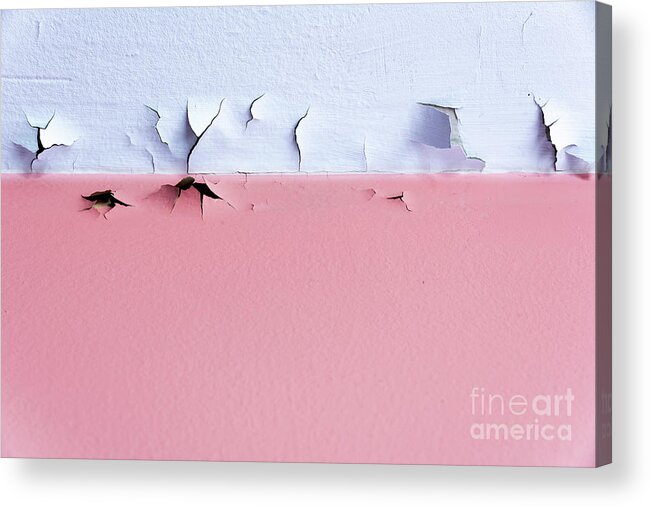 Broken Acrylic Print featuring the photograph Old Paint by Stef Ko