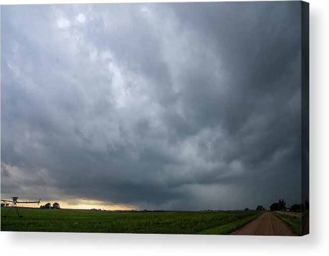 Nebraskasc Acrylic Print featuring the photograph Our Last Storm Chase of 2021 009 by Dale Kaminski