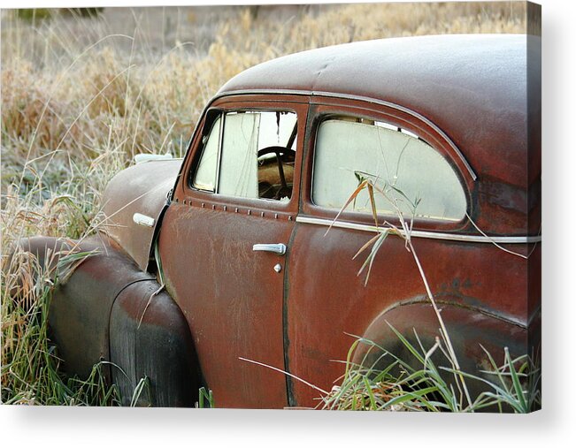 Chevrolet Acrylic Print featuring the photograph Out To Pasture by Lens Art Photography By Larry Trager