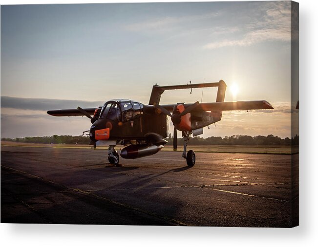 North American Acrylic Print featuring the photograph OV-10 Bronco by Airpower Art