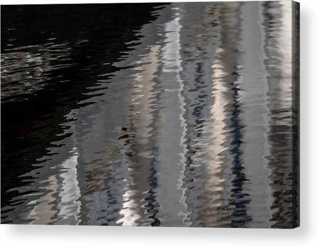 Water Acrylic Print featuring the photograph Painted Waterscape by Linda Bonaccorsi