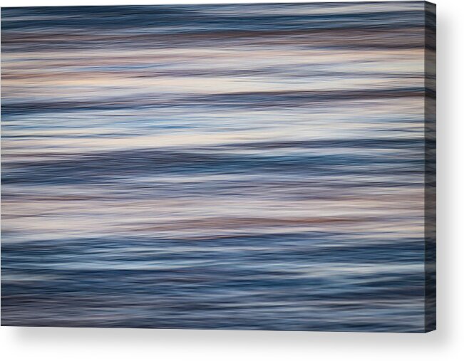 Panning Water Waves Acrylic Print featuring the photograph Panning Water Waves 2 by Dan Sproul